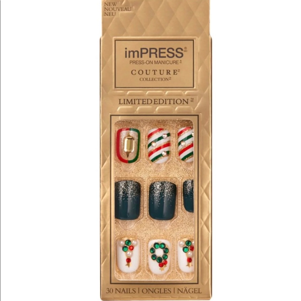 Christmas Impress Couture Nails GWP